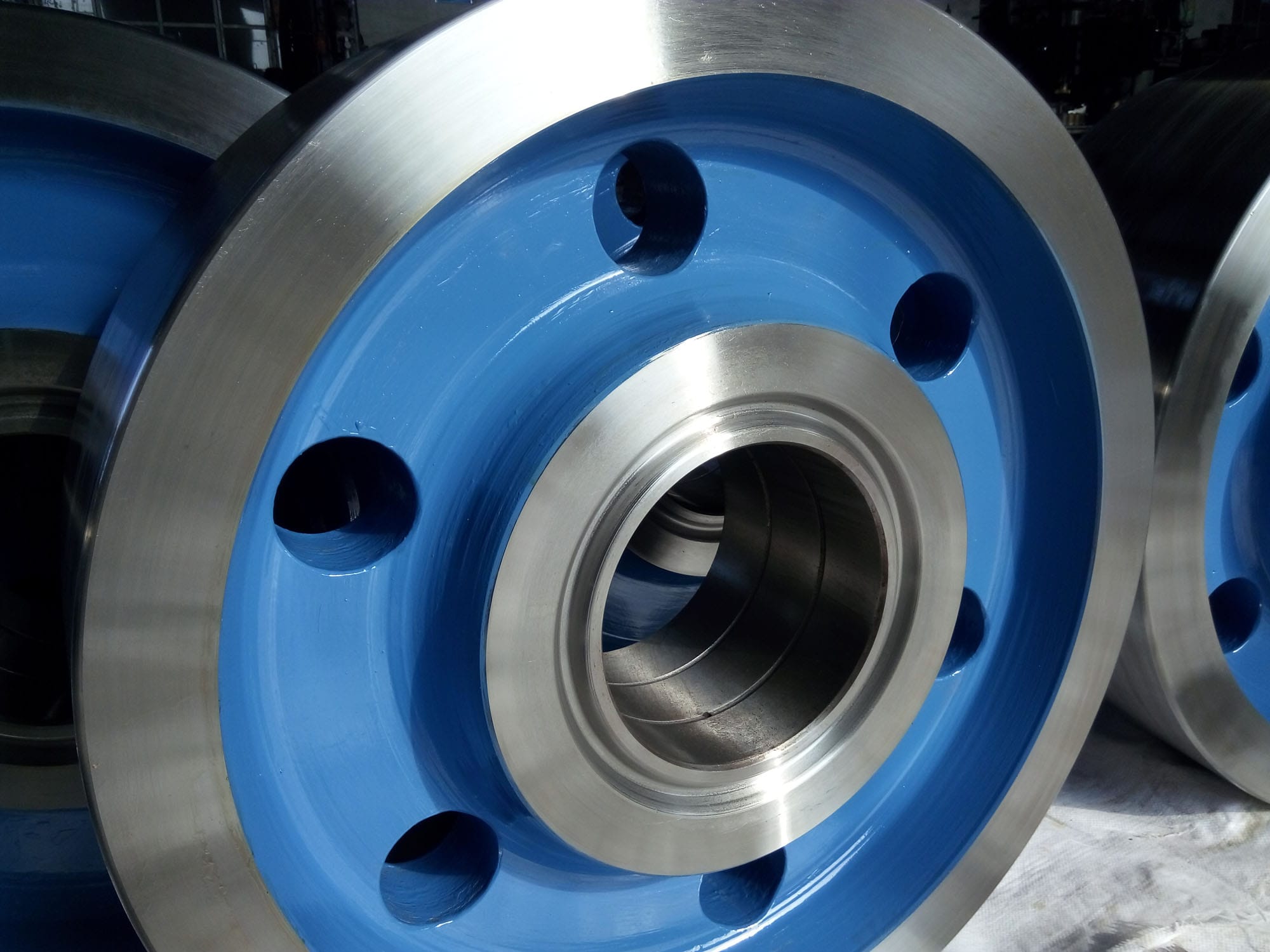 Single Double No Flanged Crane Wheels Dgcrane Wheel
