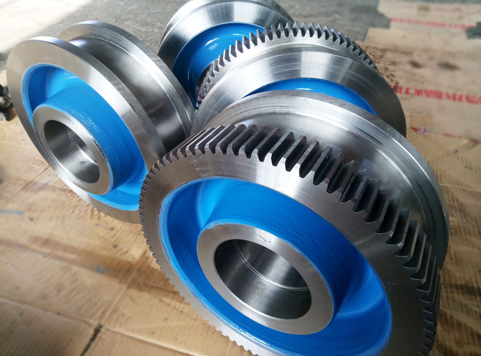 7. Gear Crane Wheels