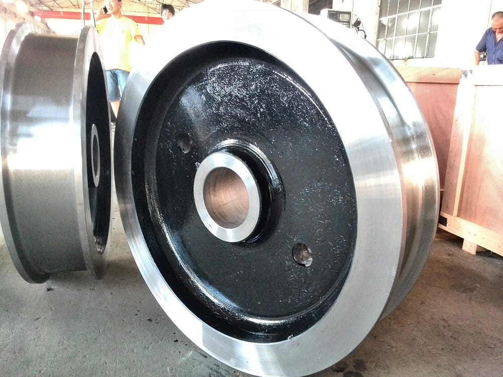 Single/Double/No Flanged Crane Wheels DGCRANE WHEEL