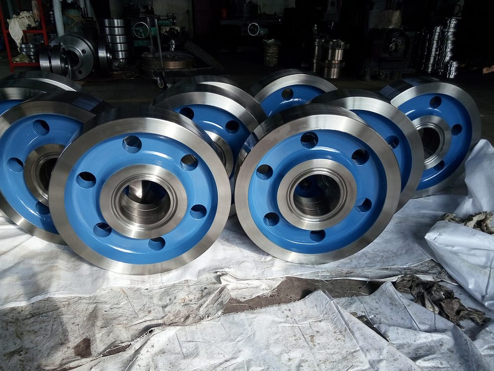 Single/Double/No Flanged Crane Wheels DGCRANE WHEEL