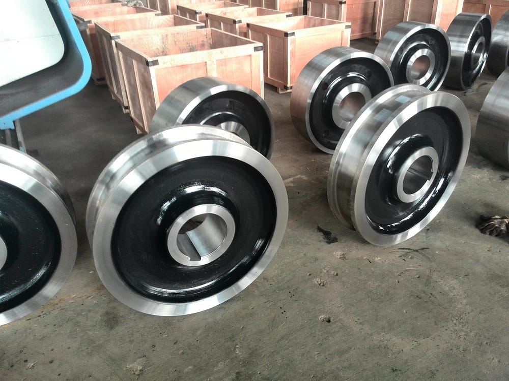 Single/Double/No Flanged Crane Wheels DGCRANE WHEEL