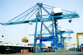 مجموعه چرخ های کامیون Port Gantry Crane End