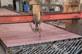 paso de corte CNC