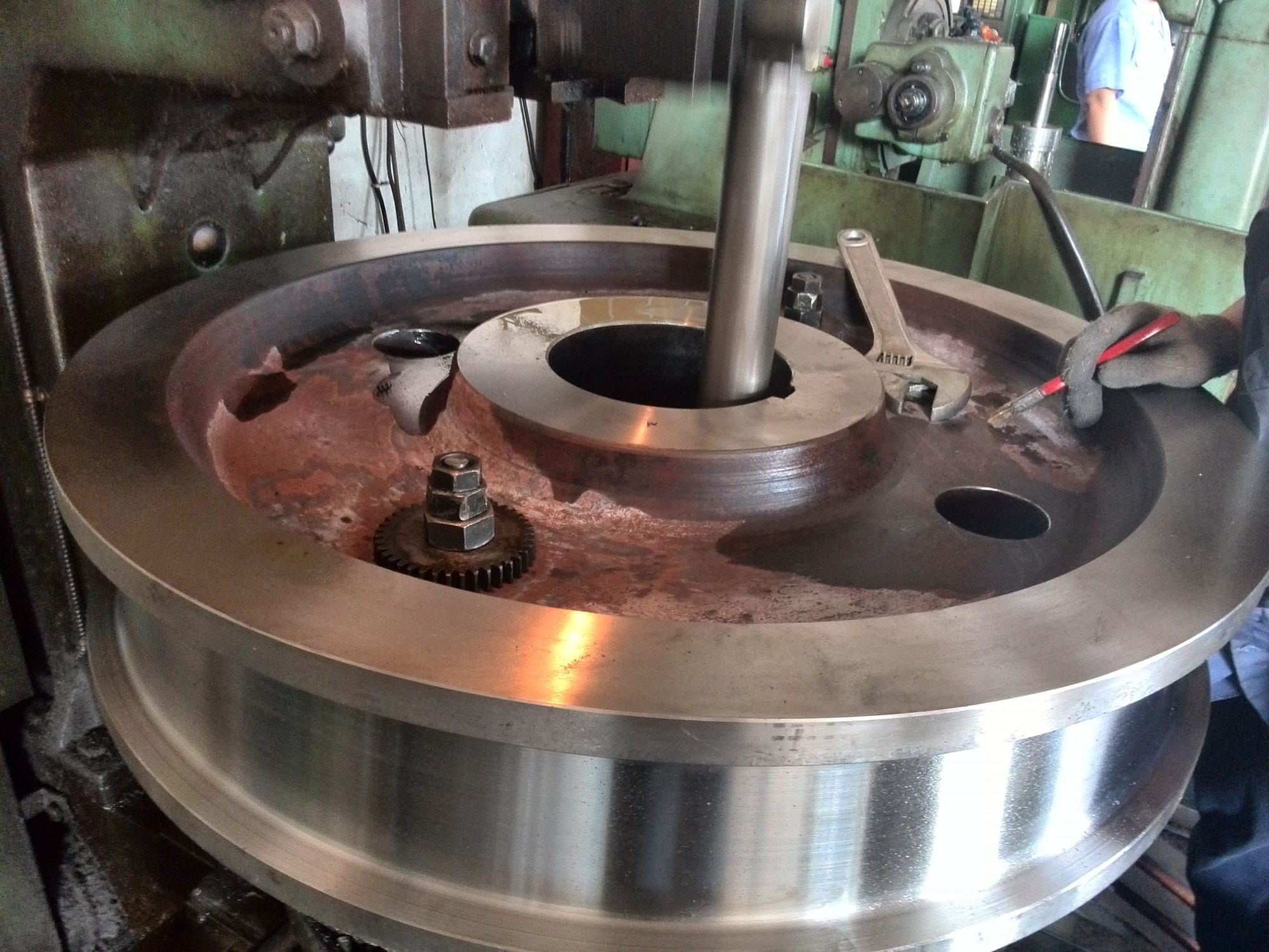  Pcs forged Crane wheels to Singapore