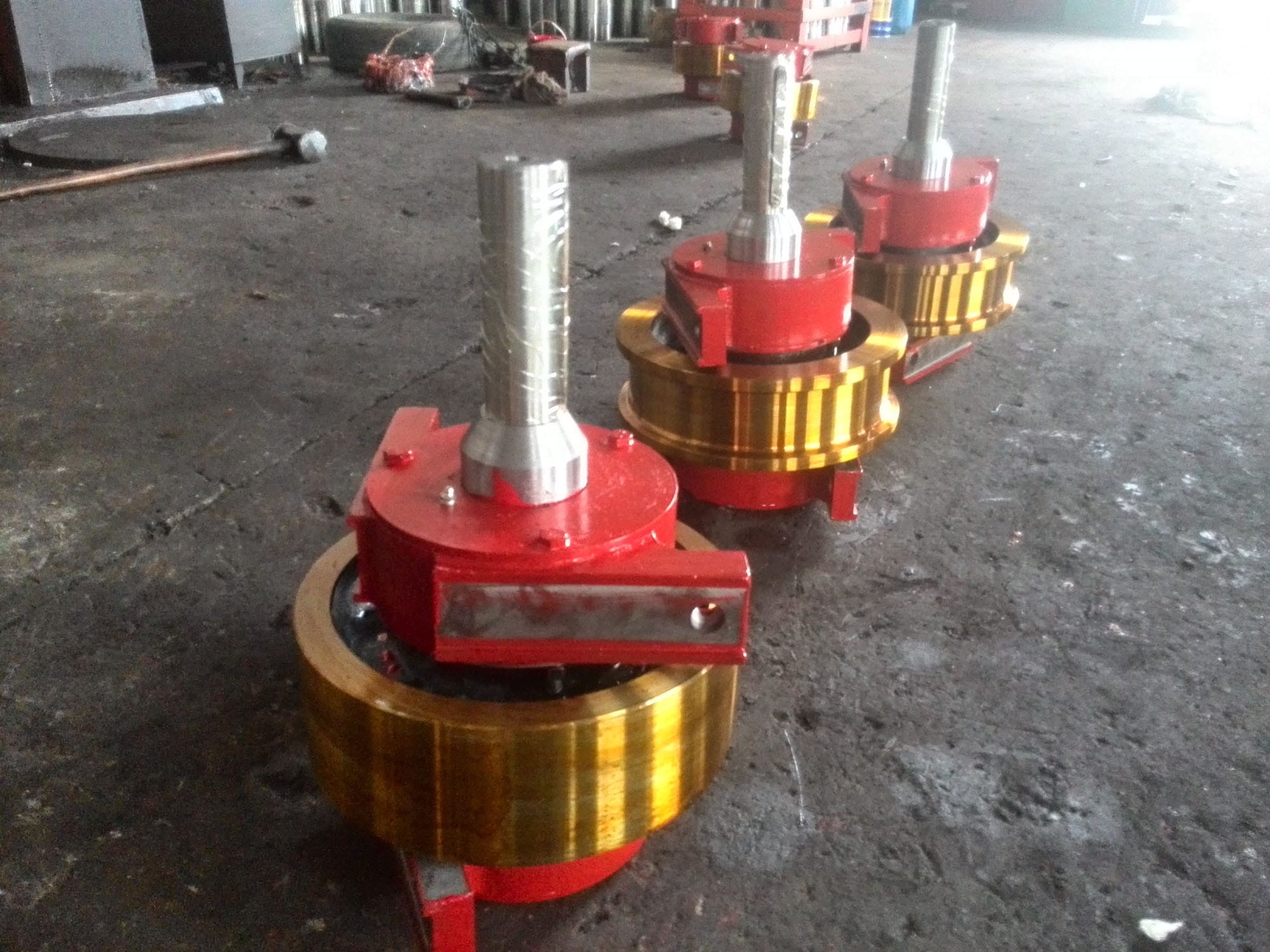 Dia. 315mm angle box type rimless drive wheel group