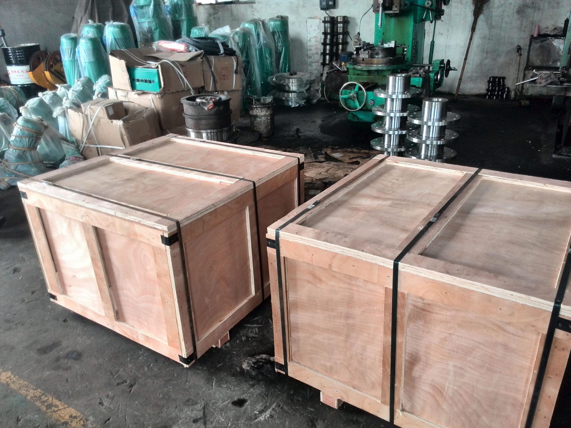 Professional plywood crate package