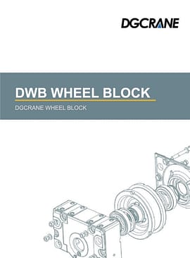 DWB wheel block dgcrane